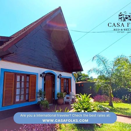 Casa Folks - Bed And Breakfast Пуэрто-Игуасу Экстерьер фото